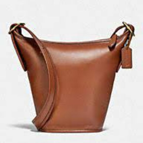 Coach Duffle 16 in Brass/1941 Saddle - Picture 1 of 6